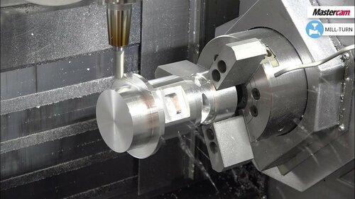 Mastercam 2021 | Mill Turn-Bauteil auf der MAZAK INTEGREX I-100ST | CAD/CAM-Software, Mastercam - Deutschland