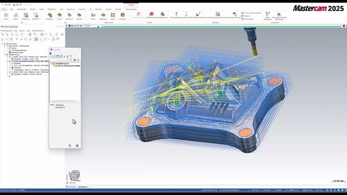 Mastercam 2025 | Einheitliche Tiefenzustellungen für „3D Dynamisches Schruppen“, Mastercam - Deutschland