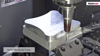 Mastercam Technik-Tipp: Ecken vorbereiten | Auf der DMU 65 monoBlock und im CAD/CAM-System, Mastercam - Deutschland